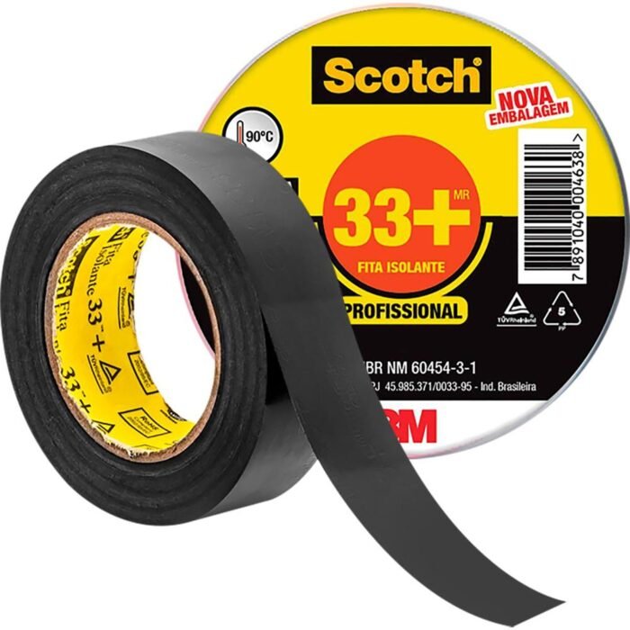FITA ISOLANTE 3M SCOTH 33+ 20MTS