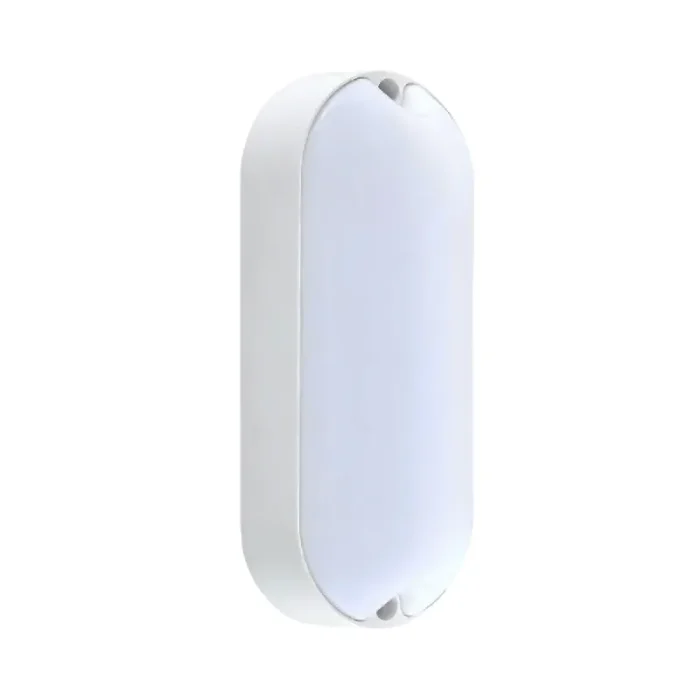 LUMINÁRIA LED OVAL TARTARUGA 8W 3000K BIVOLT GALAXY LED